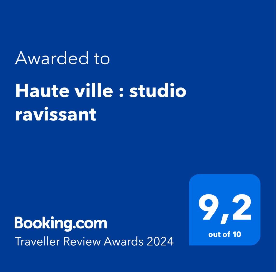 Haute Ville : Studio Ravissant Granville Ngoại thất bức ảnh